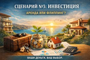 СЦЕНАРИЙ №3 — ИНВЕСТИЦИЯ

Недавно я начала разбирать сценарии покупки недвижимости за границей.
И сегодня хочу разобрать третий сценарий — инвестиционный.

Сразу скажу: в конце пос...
